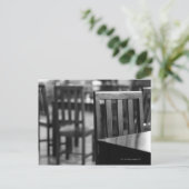 Het interieur van een pub briefkaart (Staand voorkant)