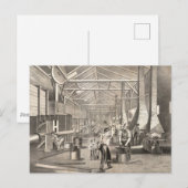 Het interieur van H.C. Redington & Company Briefkaart (Voorkant / Achterkant)