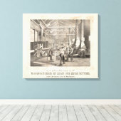 Het interieur van H.C. Redington & Company Canvas Afdruk (Insitu (Houten vloer))