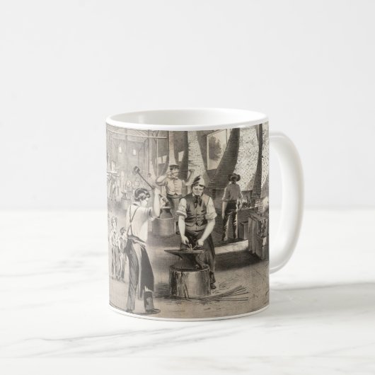 Het interieur van H.C. Redington & Company Koffiemok (Voorkant rechts)