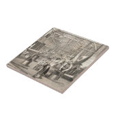 Het interieur van H.C. Redington & Company Tegeltje (Zijkant)