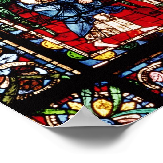 Het interieurvenster poster (Hoek)