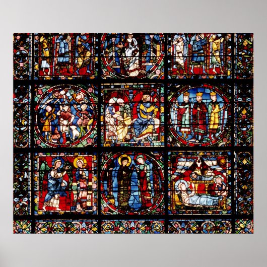 Het interieurvenster poster (Voorkant)