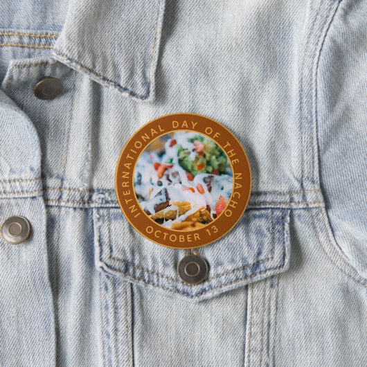Het internationale Nacho-festival Ronde Button 7,6 Cm (In situ)