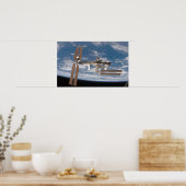 Het internationale ruimtestation 10 poster (Keuken)