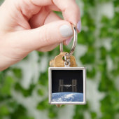 Het internationale ruimtestation 10 sleutelhanger (Hand)