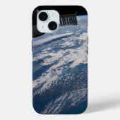 Het internationale ruimtestation boven de Atlantis Case-Mate iPhone Case (Achterkant)