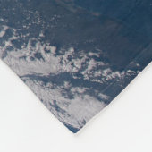 Het internationale ruimtestation boven de Atlantis Fleece Deken (Hoek)