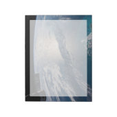 Het internationale ruimtestation boven de Atlantis Notitieblok (Linkerzijde)