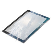 Het internationale ruimtestation boven de Atlantis Notitieblok (Schuin)