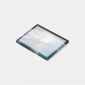 Het internationale ruimtestation boven de Atlantis Post-it® Notes (Schuin)