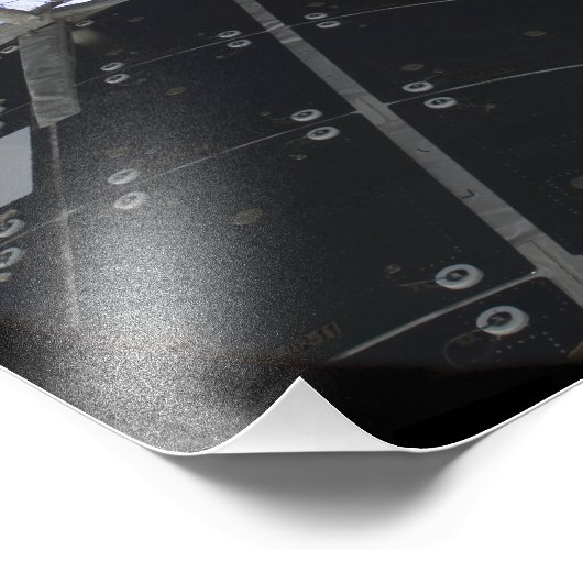 Het internationale ruimtestation foto afdruk (Hoek)