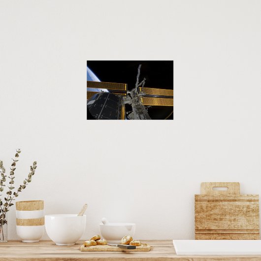 Het internationale ruimtestation poster (Keuken)