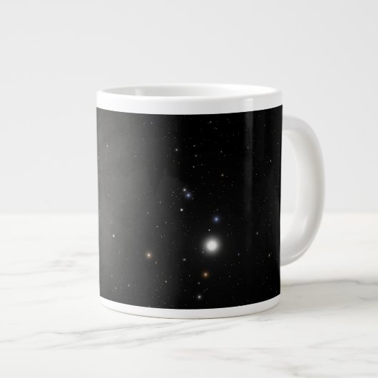 Het interstellaire object Oumuamua. Grote Koffiekop (Voorkant rechts)