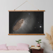 Het interstellaire object Oumuamua. Hangend Wandkleed (Slaapkamer)