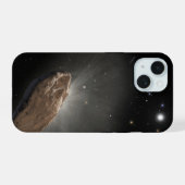 Het interstellaire object Oumuamua. iPhone 15 Case (Achterkant horizontaal)