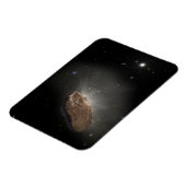 Het interstellaire object Oumuamua. Magneet (Linkerzijde)