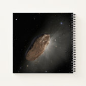 Het interstellaire object Oumuamua. Notitieboek (Achterkant)