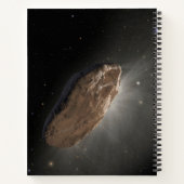 Het interstellaire object Oumuamua. Notitieboek (Achterkant)