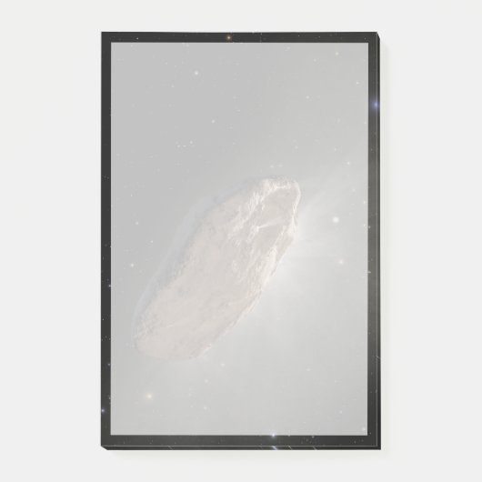 Het interstellaire object Oumuamua. Post-it® Notes (Voorkant)