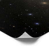 Het interstellaire object Oumuamua. Poster (Hoek)