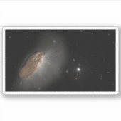 Het interstellaire object Oumuamua. Sticker (Voorkant)