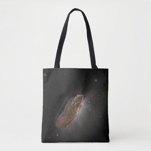 Het interstellaire object Oumuamua. Tote Bag (Voorkant)