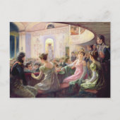 Het interval bij het Theater Briefkaart (Voorkant)