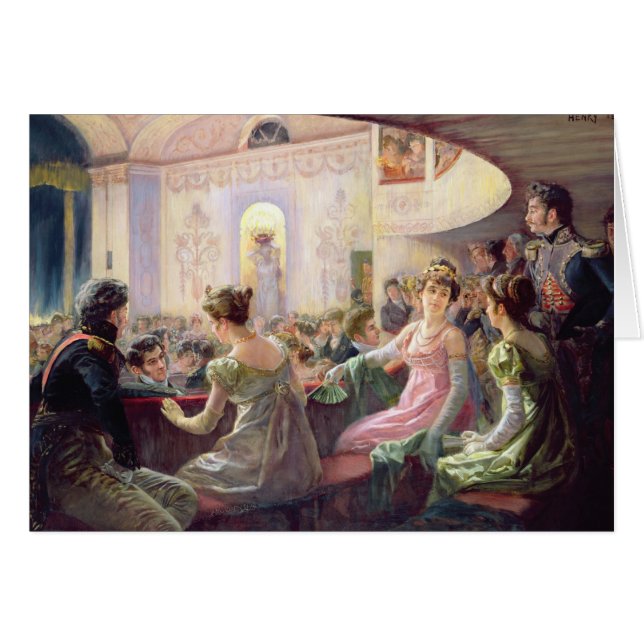 Het interval in het theater (Voorkant Horizontaal)