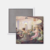 Het interval in het theater magneet (Voorkant / Achterkant)