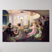 Het interval in het theater poster (Voorkant)