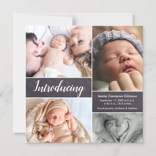 Het introduceren van Manuscript op het bord MultiB Magnetische Uitnodiging (Voorkant)