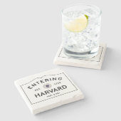 Het invoeren van Harvard Marble Onderzetter Stone  (Zijkant)