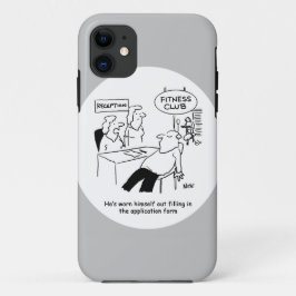 Het invullen van een Fitness Club-formulier is een Case-Mate iPhone Case