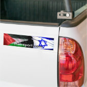 het Ireport Bumpersticker (Op Truck)