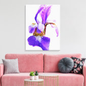 HET IRIS-POSTER CANVAS AFDRUK (Insitu (Woonkamer))