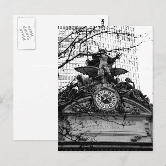 Het is 10:10 in New York Briefkaart (Voorkant / Achterkant)