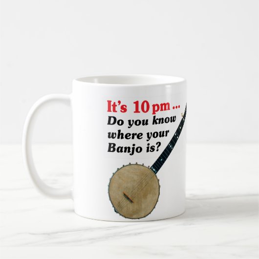 Het is 10 uur... Mok (Links)