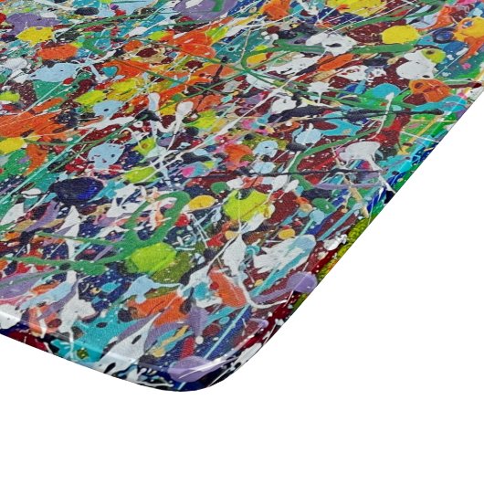 Het is 1999 6x7 deco Glass Cutting Board Snijplank (Hoek)