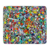 Het is 1999 6x7 deco Glass Cutting Board Snijplank (Voorkant)