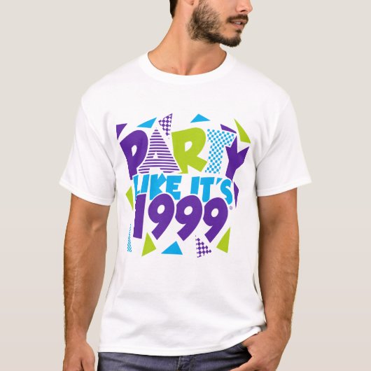 Het is 1999®™ T-Shirt - Design 01 (Voorkant)
