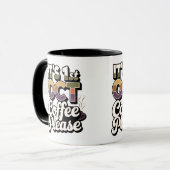 Het is 1 oktober koffie alsjeblieft mok (Voorkant links)
