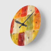 het is 3 gummy beren uur . ronde klok (Hoek)