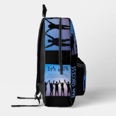 HET IS 4 ONS BEDRUKTE RUGZAK (Links)