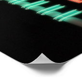 Het is 5:00 ergens.. foto van Derrick W. Black Poster (Hoek)