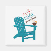 Het is 5 O'Clock Magneet (Voorkant)