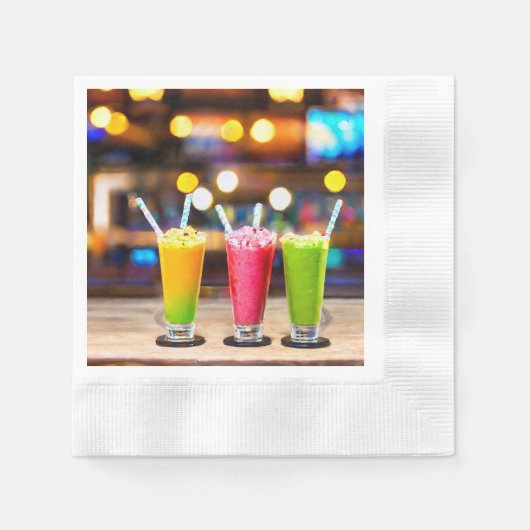 Het is 5 uur ergens cocktailservetten servet (Voorkant)