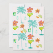 Het is 5 uur ergens feest thema kaart (Achterkant)