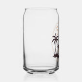 Het is 5 uur overal, ik ben met pensioen Grappig Blikvorm Glas (Rechts)