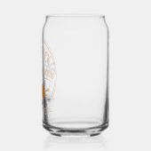 Het is 5 uur overal, ik ben met pensioen Grappig Blikvorm Glas (Links)